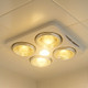 White 3-in-1 Bathroom Heater Fan Light 362mm White 3-in-1 Bathroom Heater Fan Light 362mm